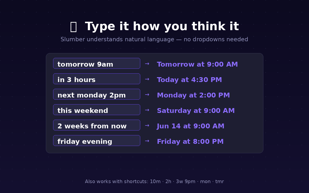 Slumber gallery image