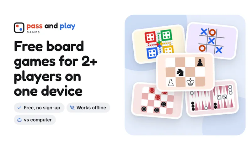 Pass and Play Games screenshot 1