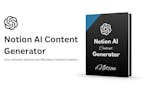 Notion AI Content Generator image