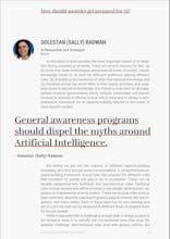60 LEADERS ON ARTIFICIAL INTELLIGENCE gallery image