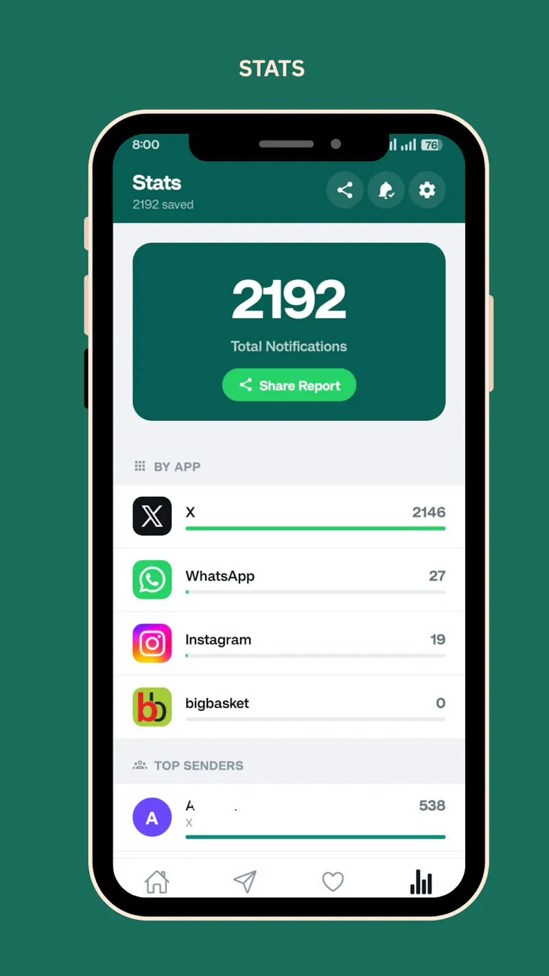 Notification History Log screenshot 3