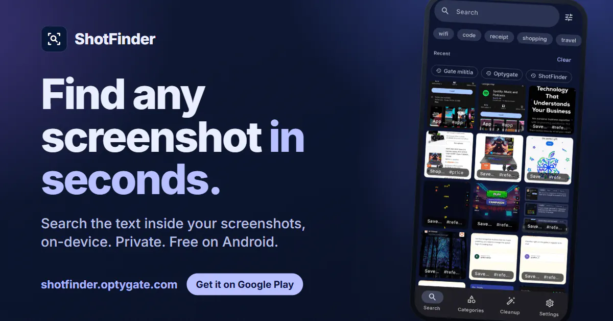 ShotFinder 截图