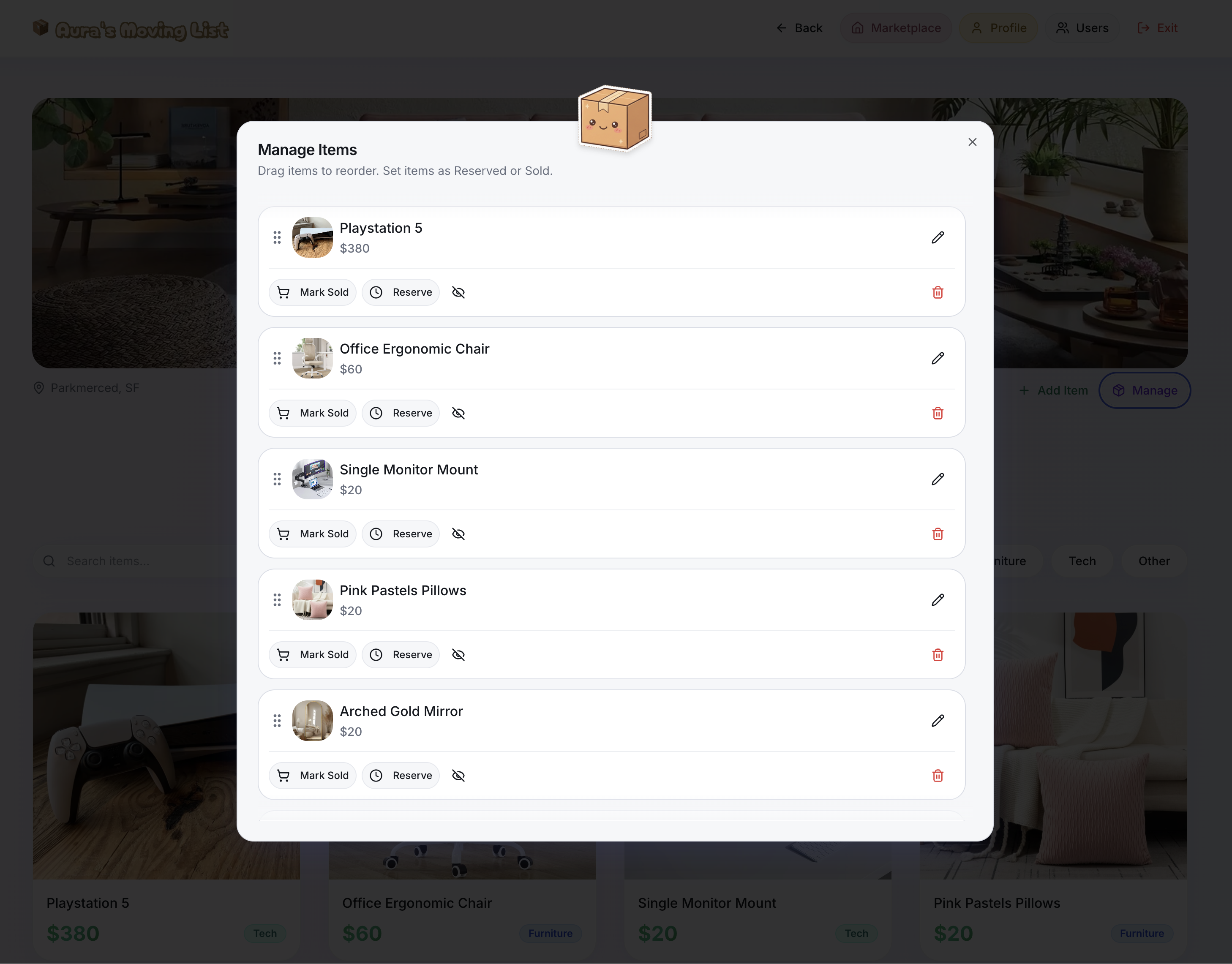 My Moving List gallery image