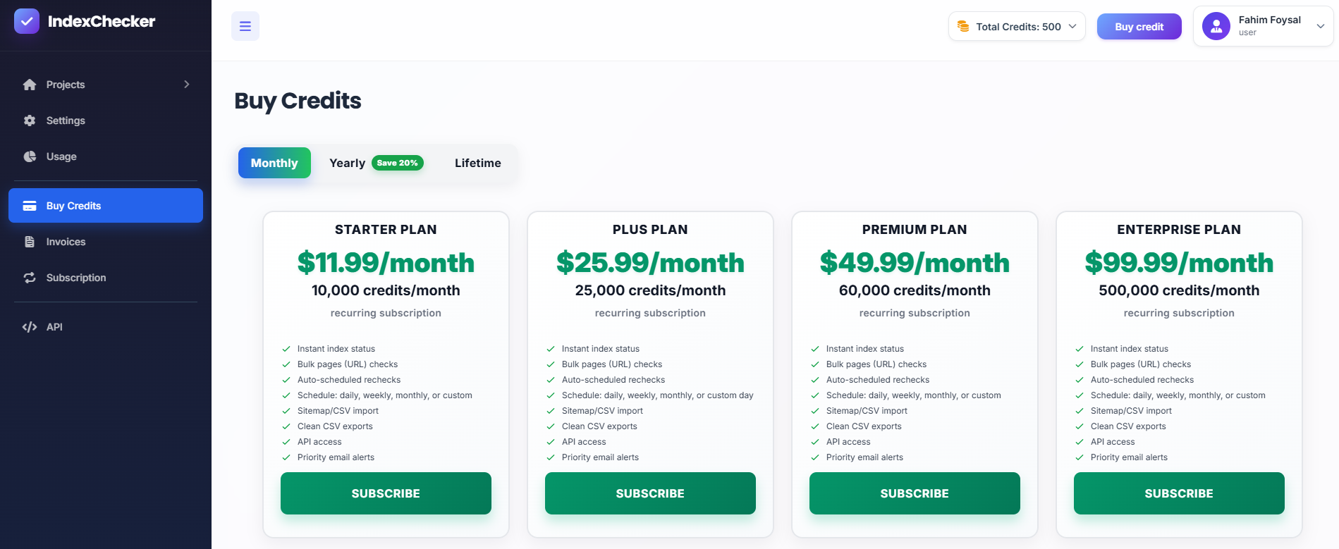 Index Checker - Screenshot 2 preview