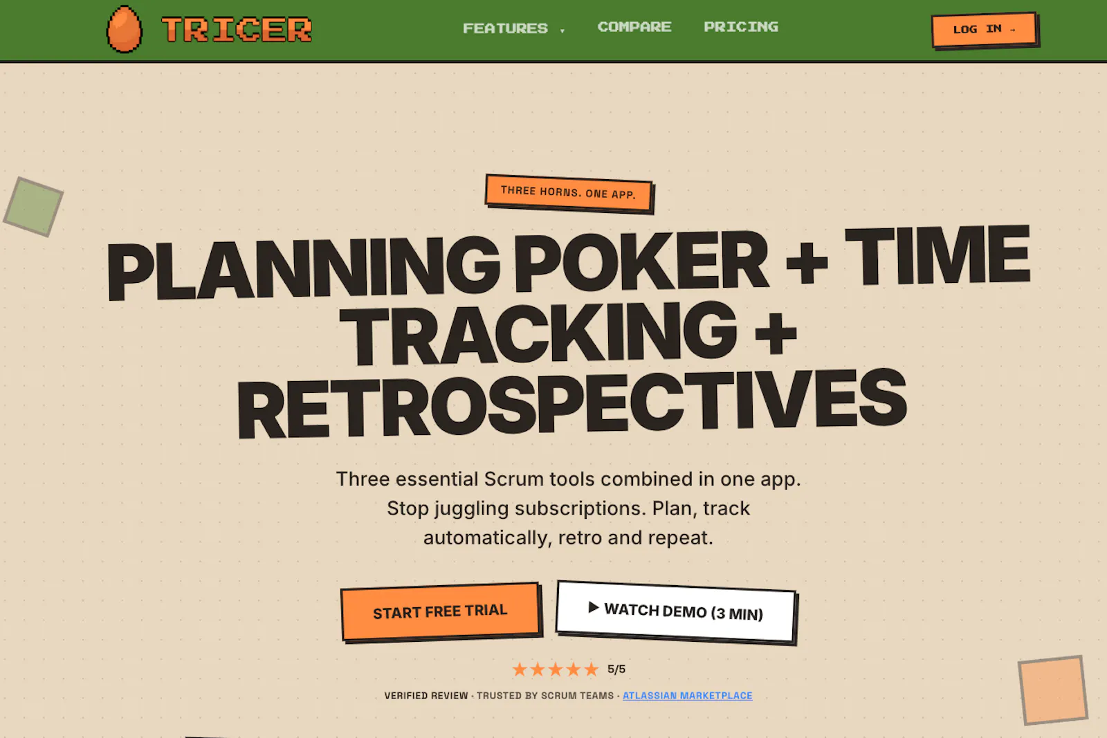 Tricer screenshot 1