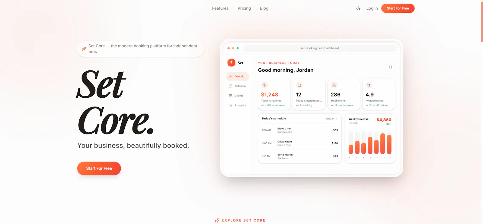 Set Core screenshot 1