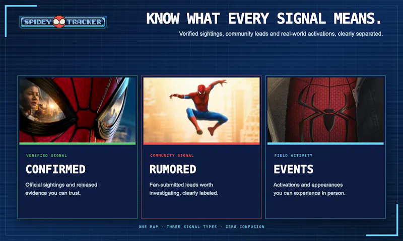 Spidey Tracker screenshot 3