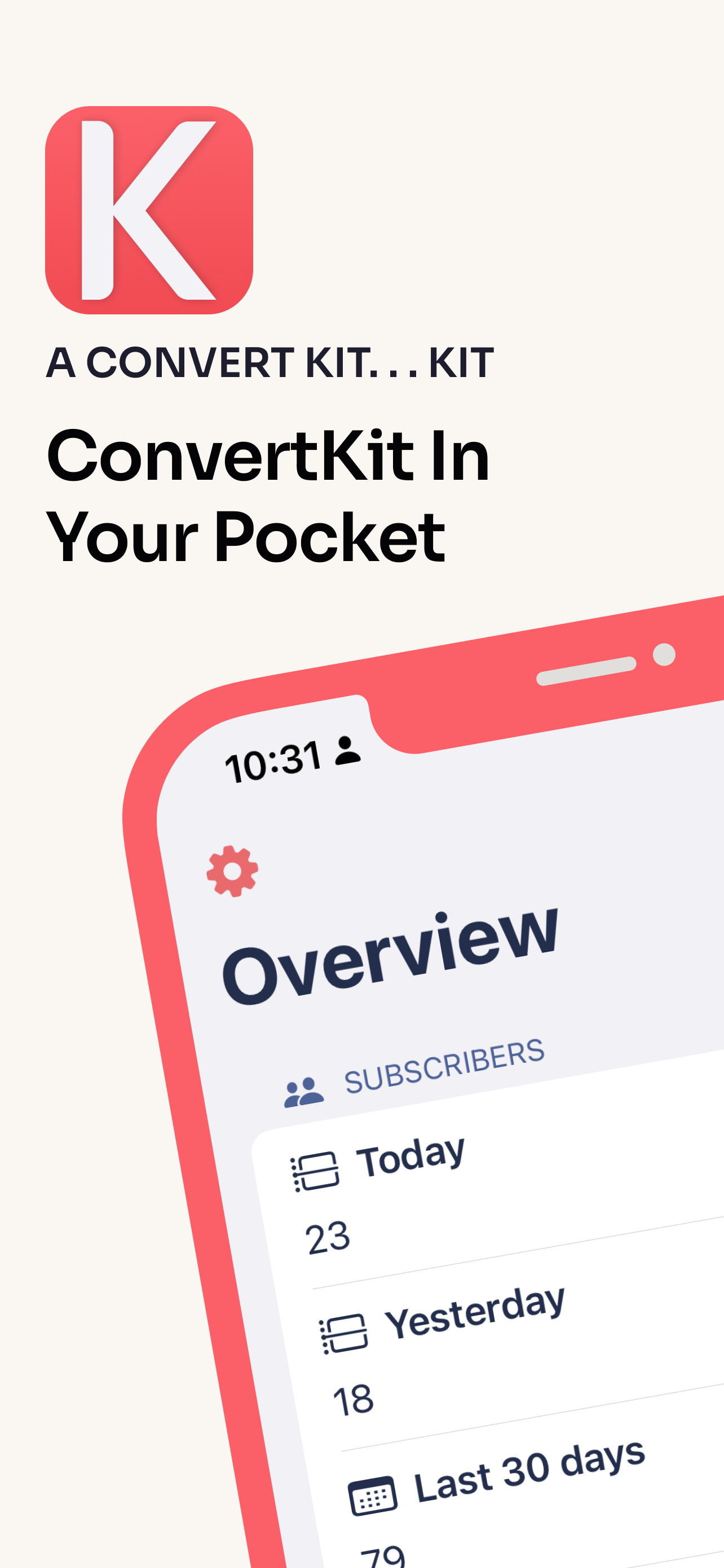 kitpilot - ConvertKit 클라이언트 및 대시 보드 미디어 1