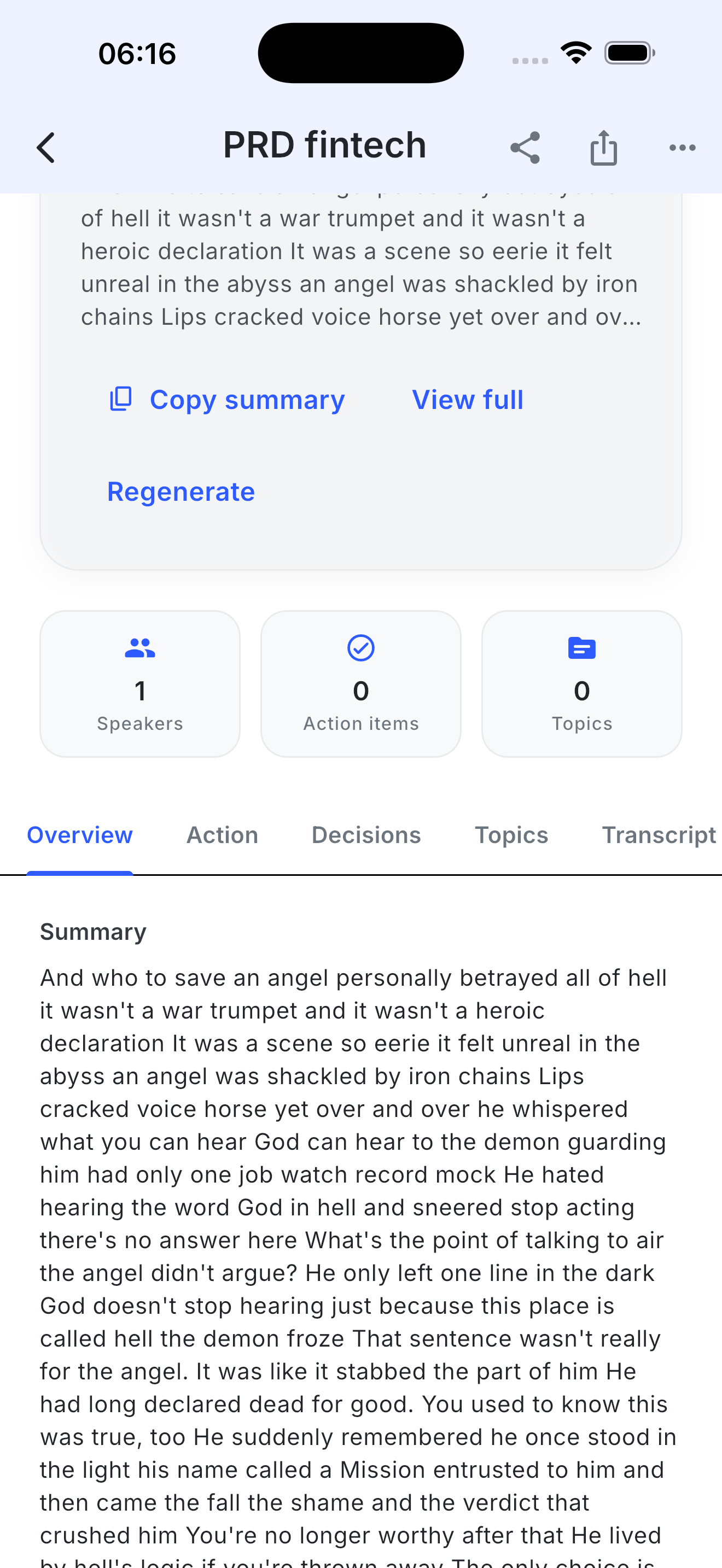 AI Note Transcribe & Summarize  gallery image