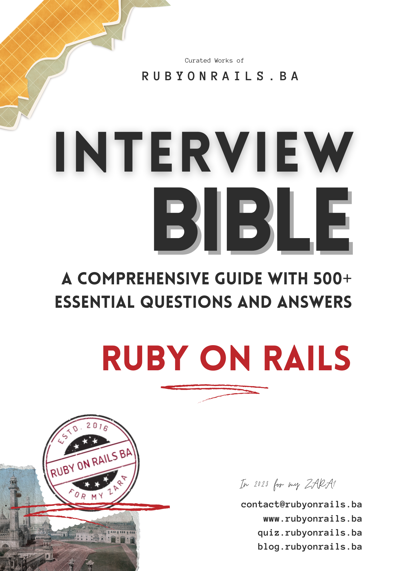 The Ruby on Rails Interview Bible