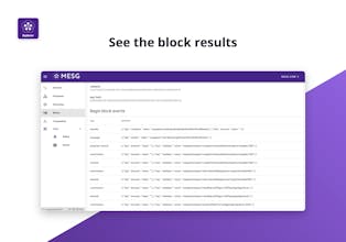 MESG Network Explorer gallery image