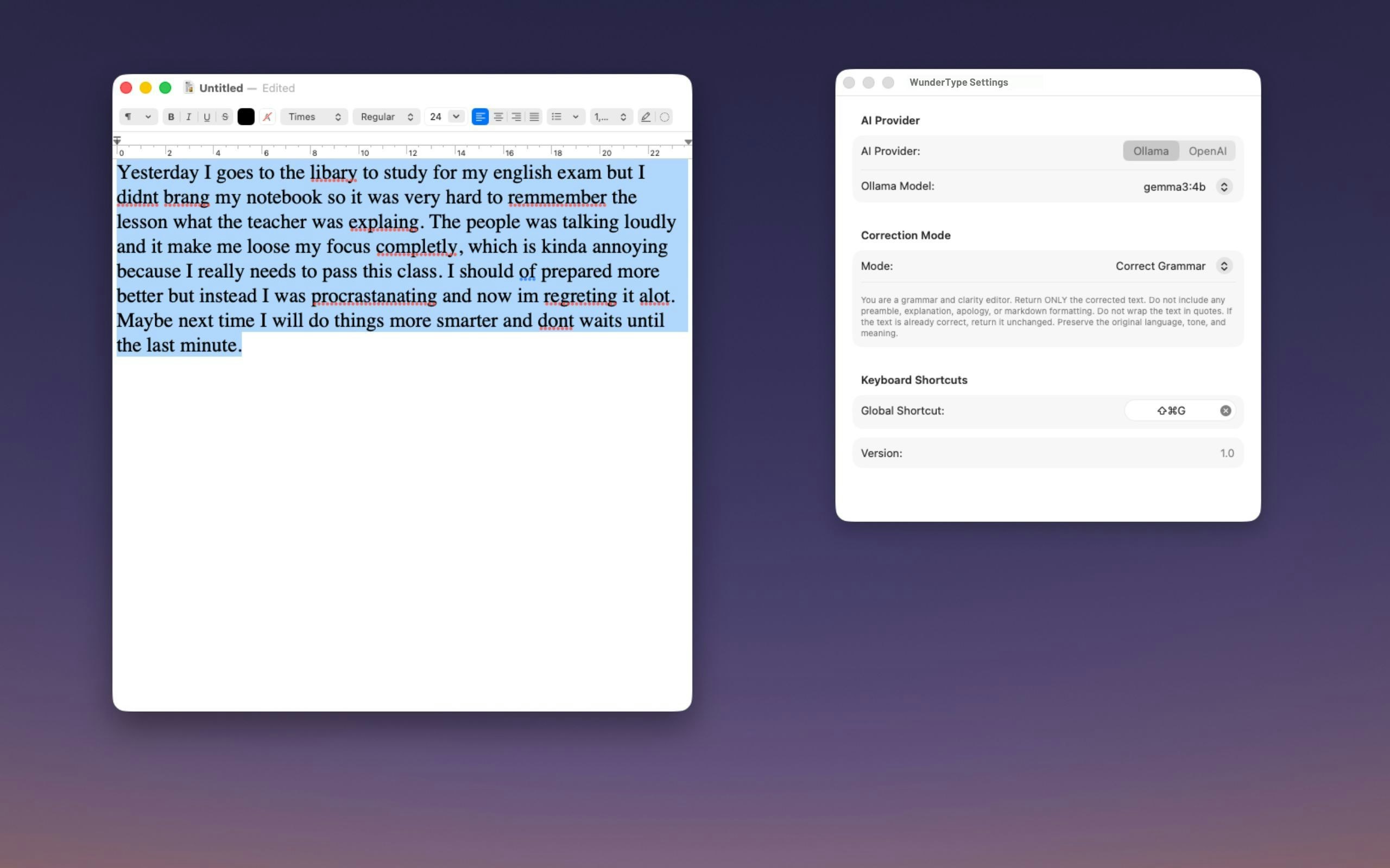 WunderType gallery image