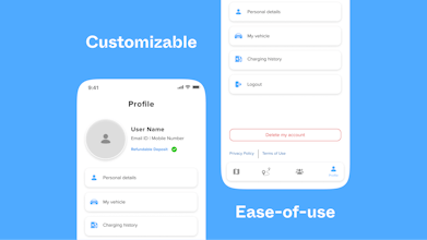 EV Charging Station Mobile App for FIGMA gallery image