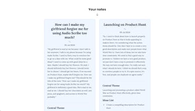 Audioscribe gallery image