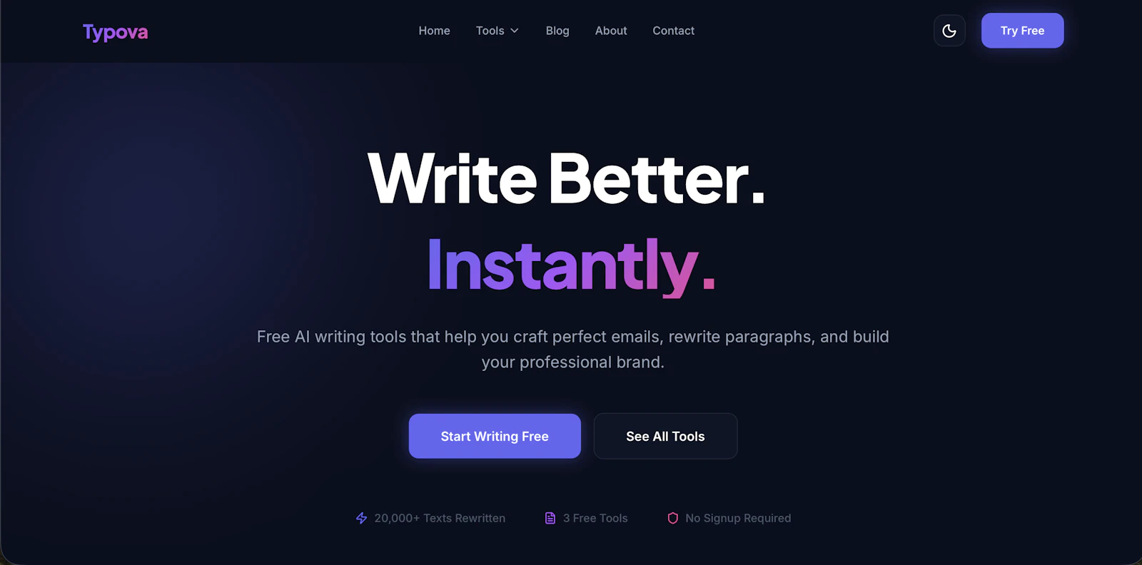 Typova screenshot 1