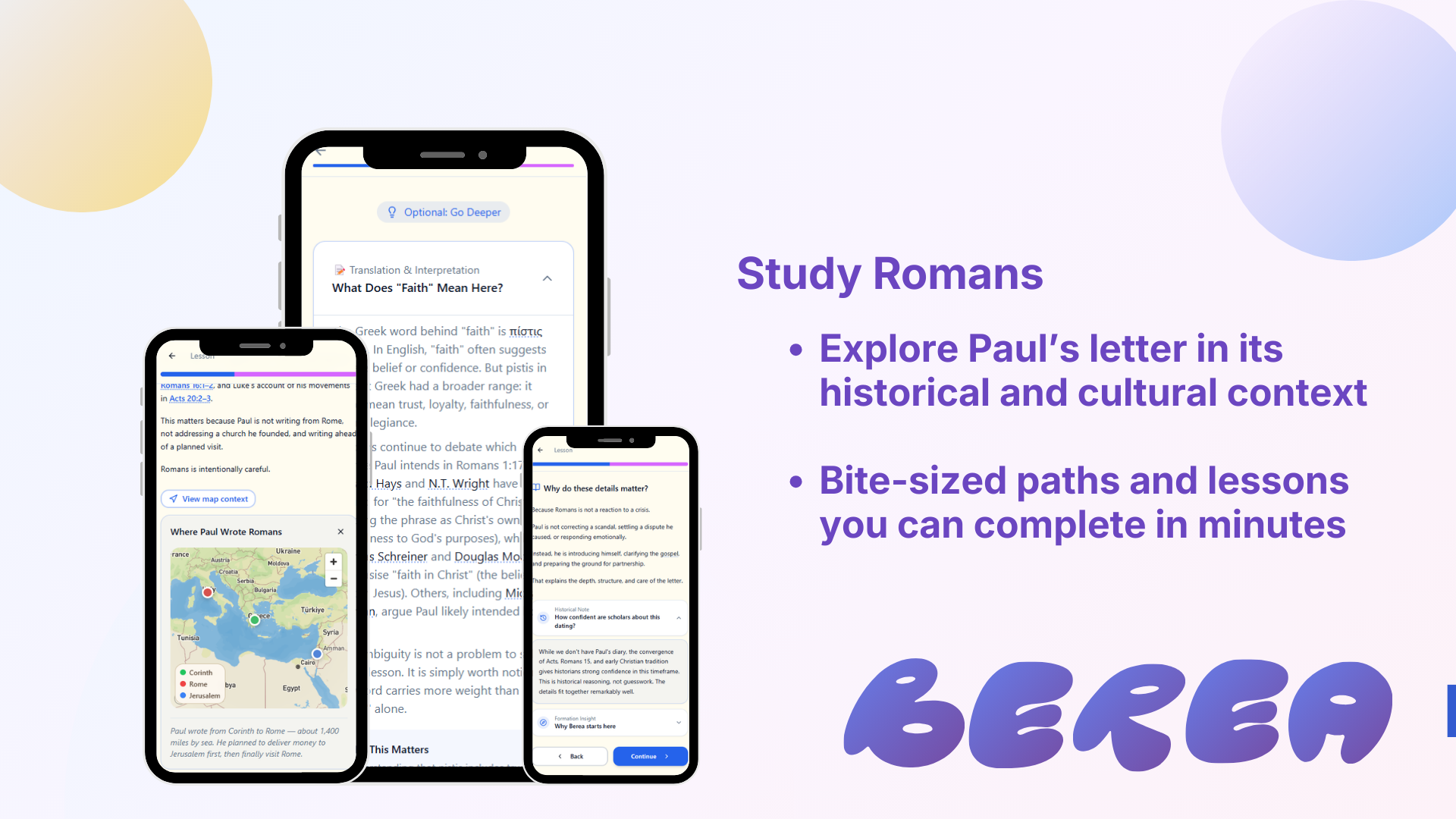 Berea - Screenshot 4 showing product features and functionality