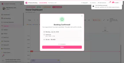 Ai Beauty Booking gallery image