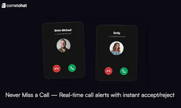 Voice and Video Calling by CometChat gallery image