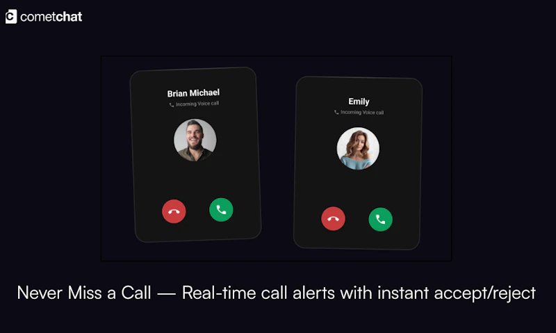 Voice and Video Calling by CometChat screenshot 2