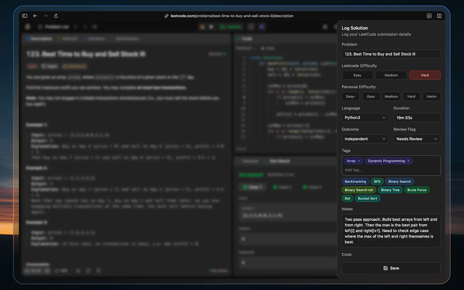 eLeetCode screenshot 4