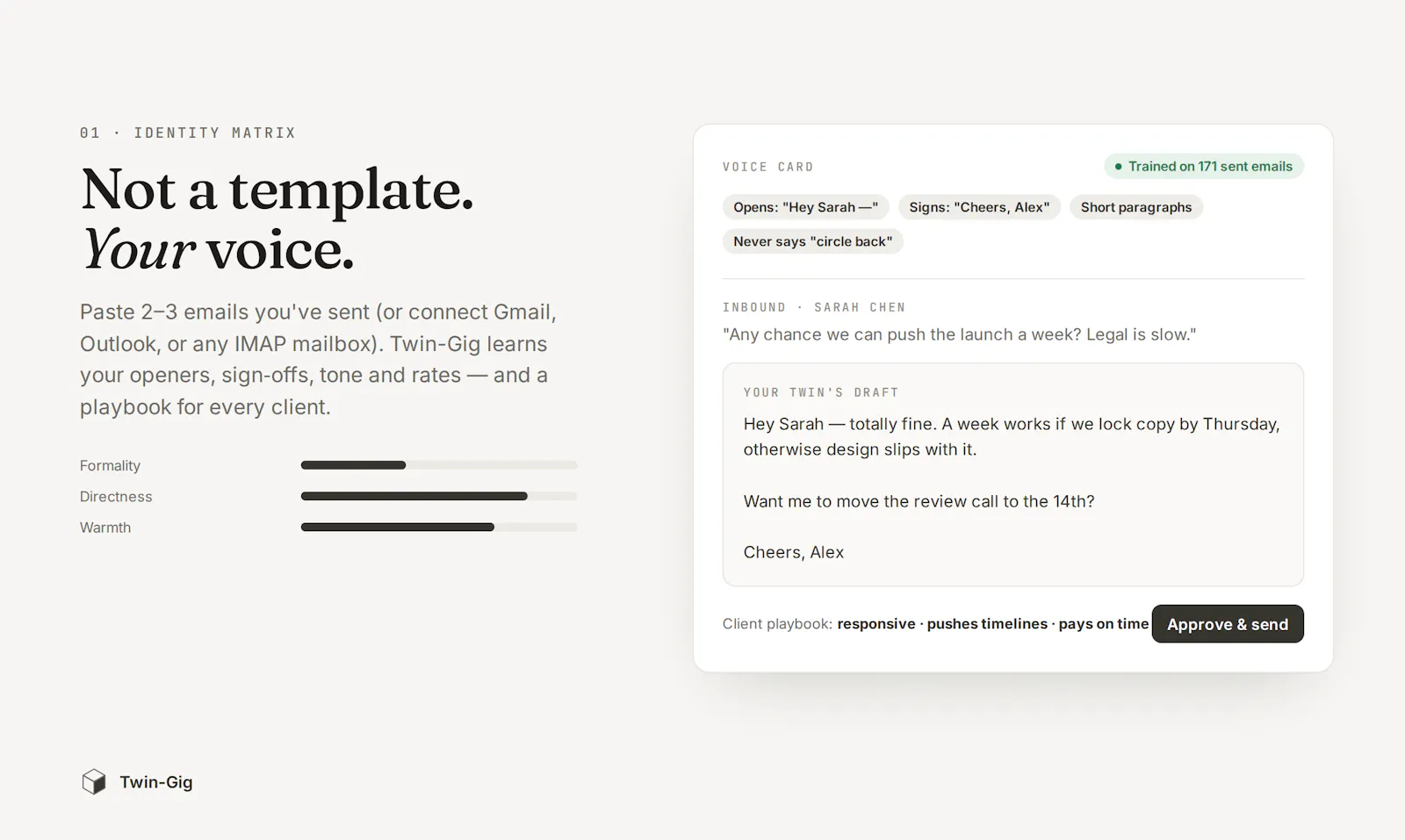 Twin-Gig screenshot 2