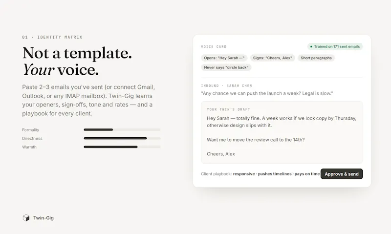 Twin-Gig screenshot 2