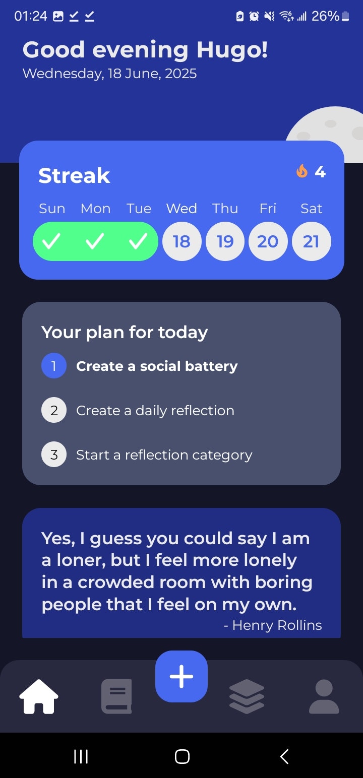 Mídia 2 de Quietnest - Para introvertidos que se sentem drenados e só precisam de espaço