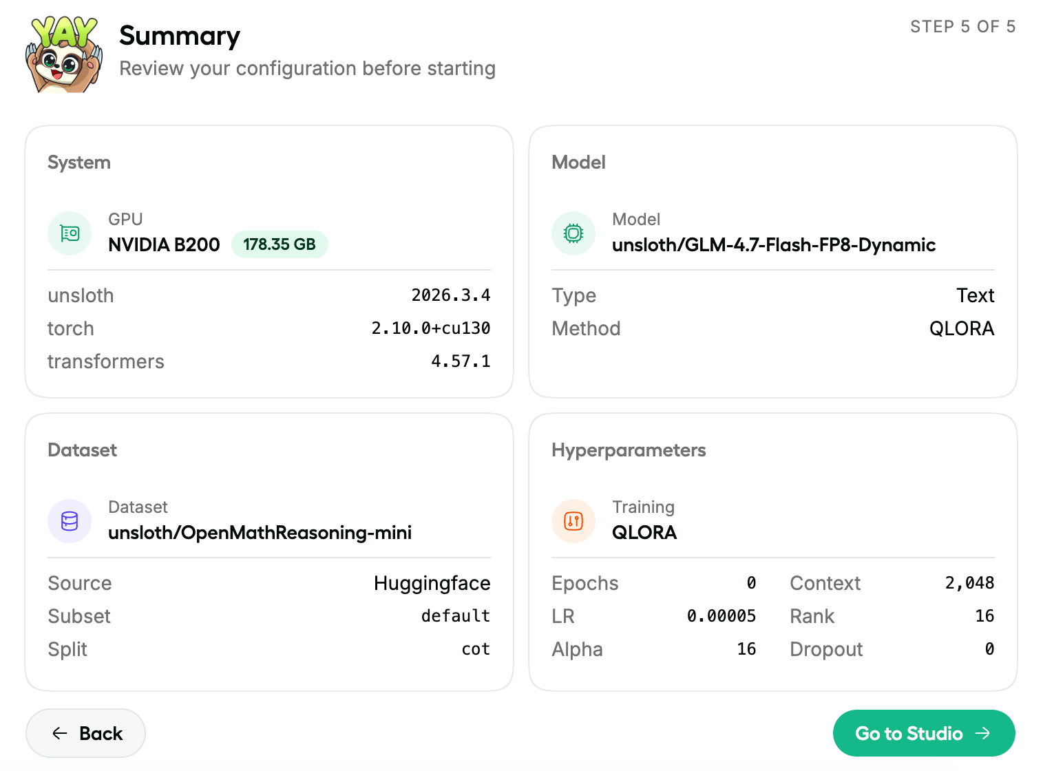 Unsloth Studio media 7