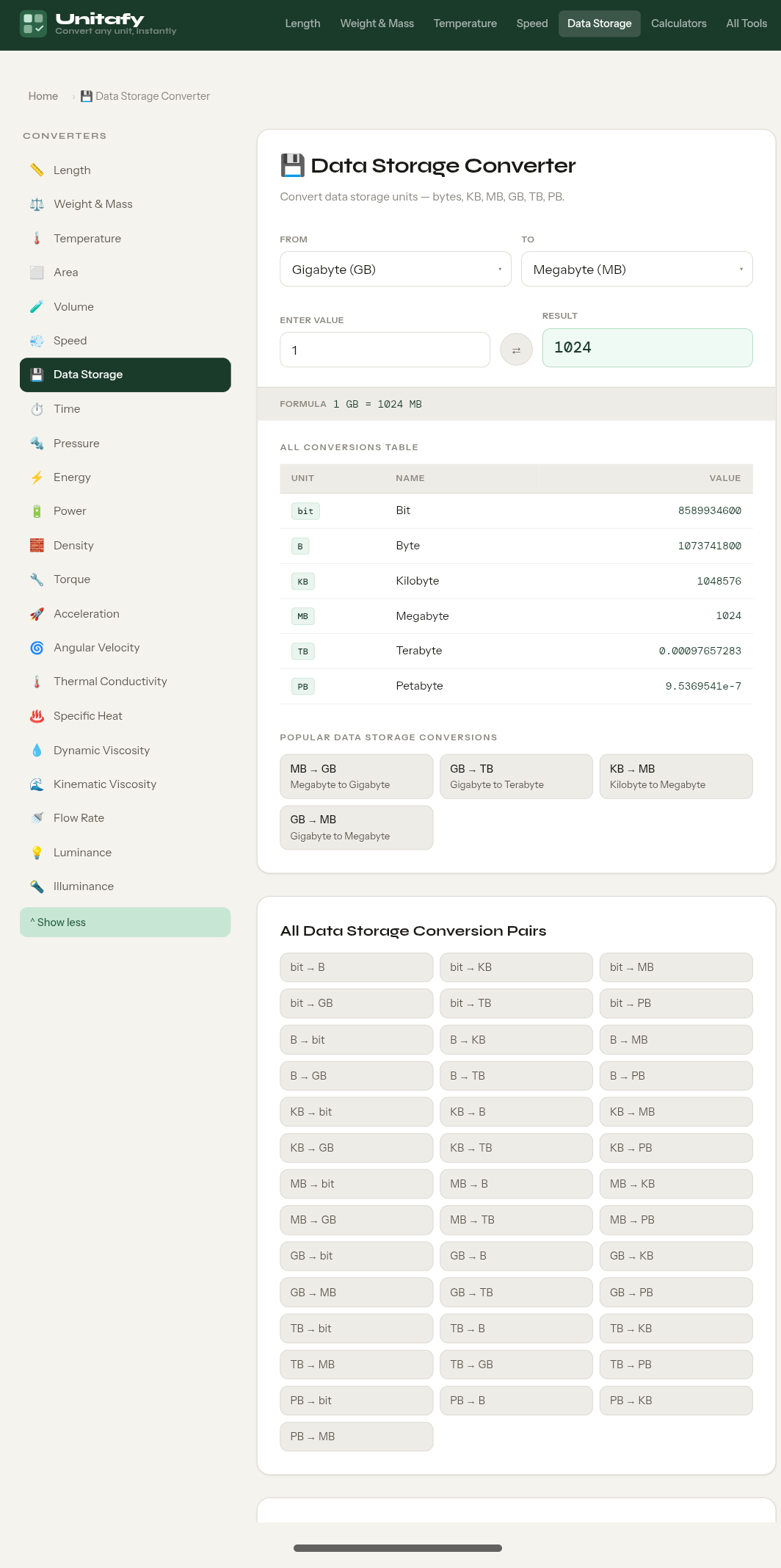 Unitafy - Screenshot 3 showing product features and functionality