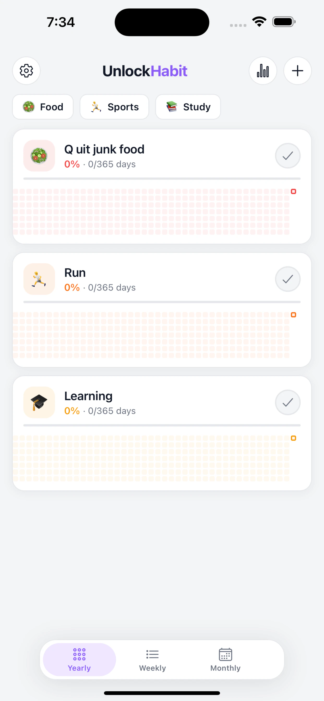 UnlockHabit 截图 3