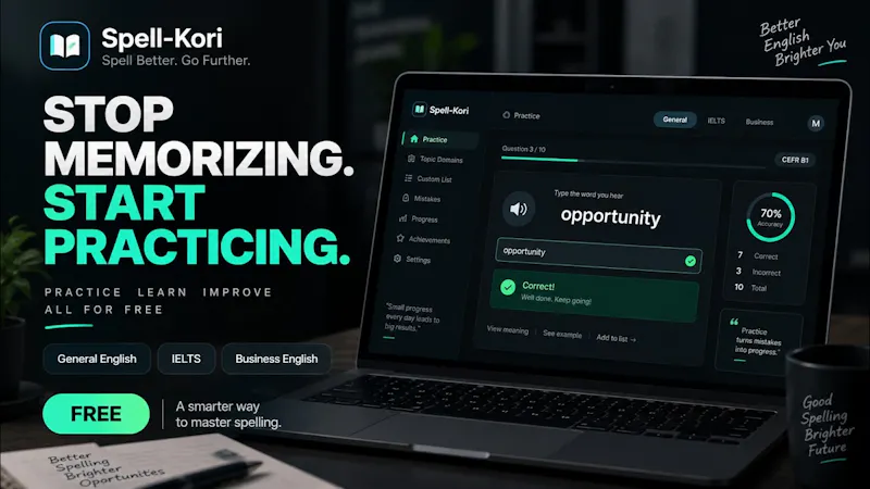 Spell-Kori screenshot 1 (video preview)