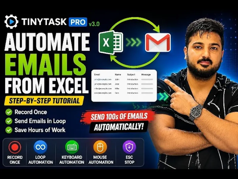 TinyTask Pro v3.0 screenshot 1 (video preview)