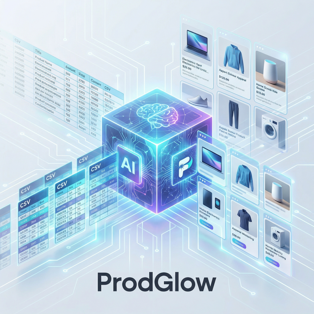 ProdGlow - Main product screenshot demonstrating key features and user interface