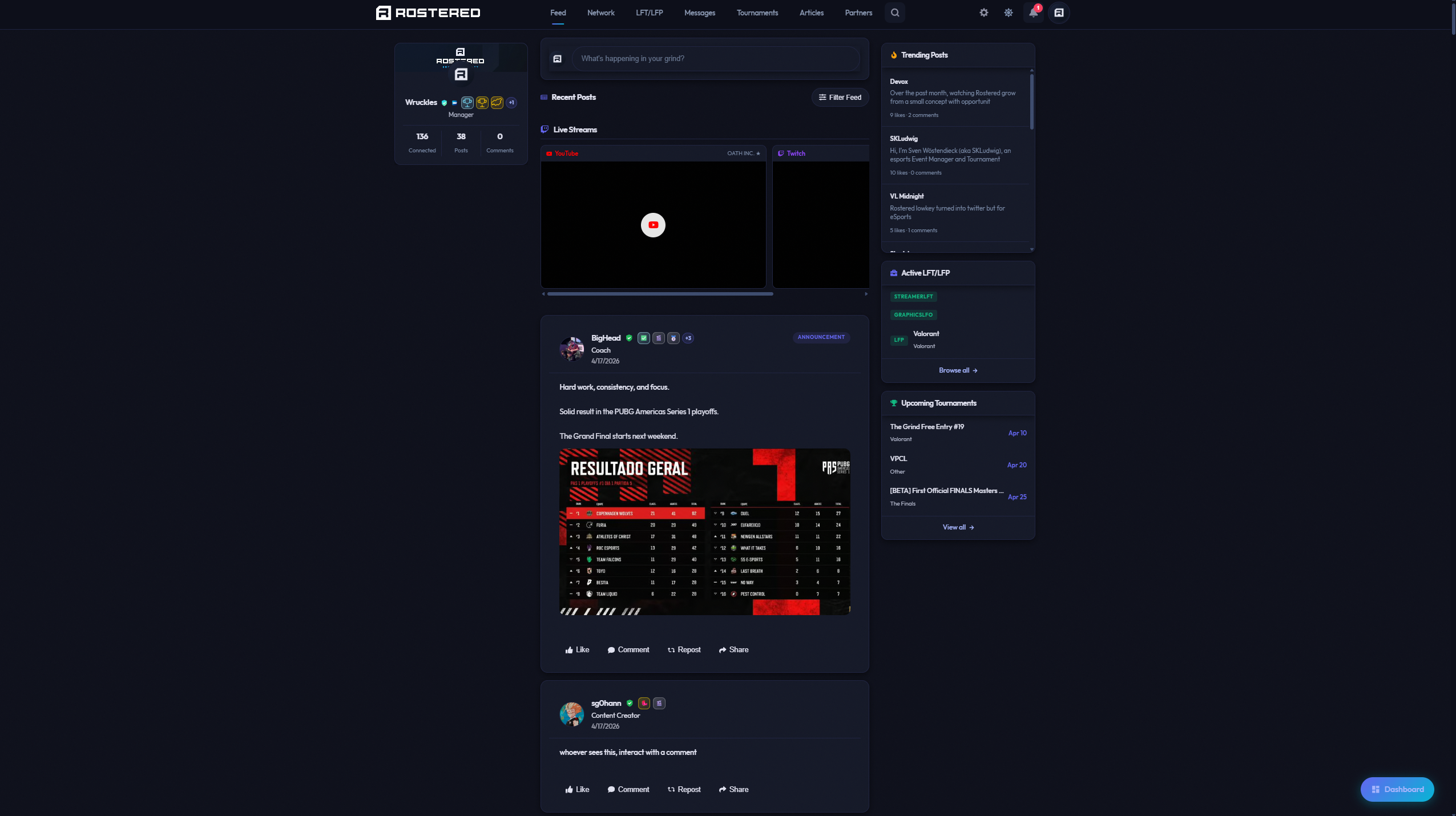 Rostered.gg gallery image