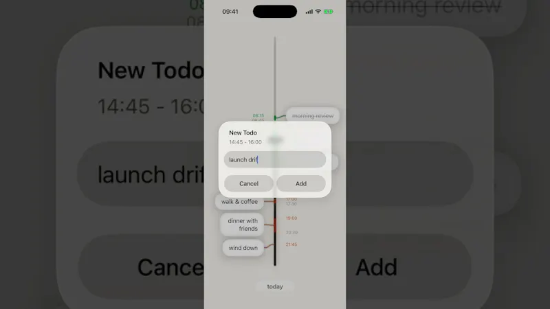Drift: Daily Timeline screenshot 1 (video preview)