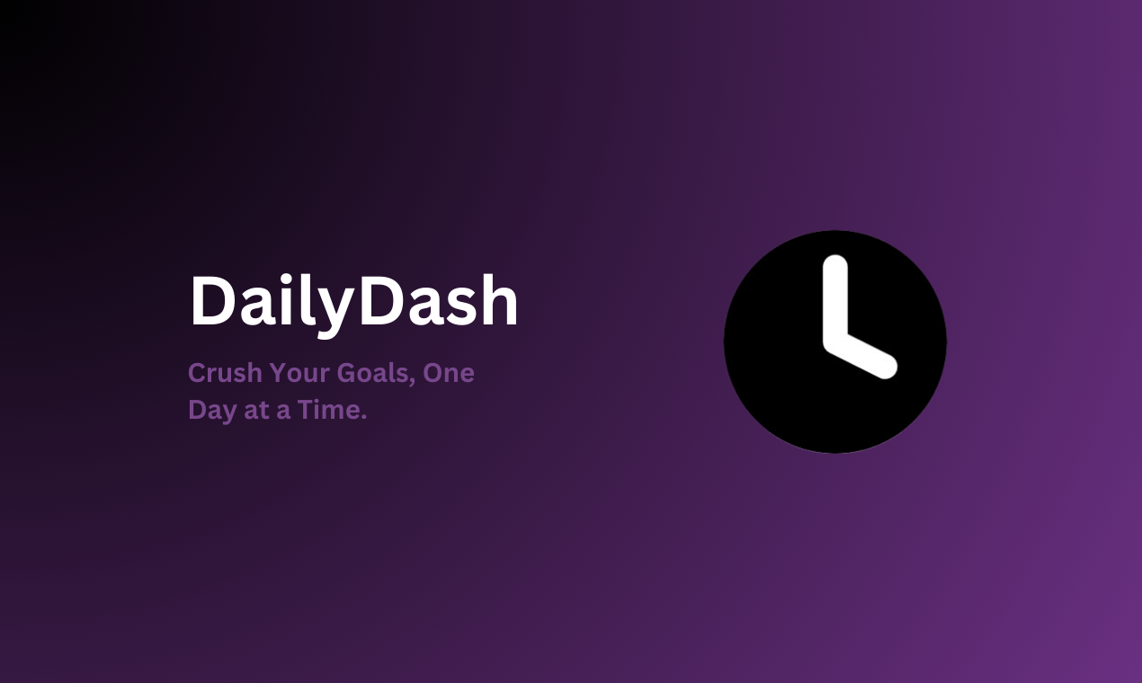 وسائط Dailydash - DASH DASH - حدد الأهداف.فاز على مدار الساعة.تتبع النجاح. 1