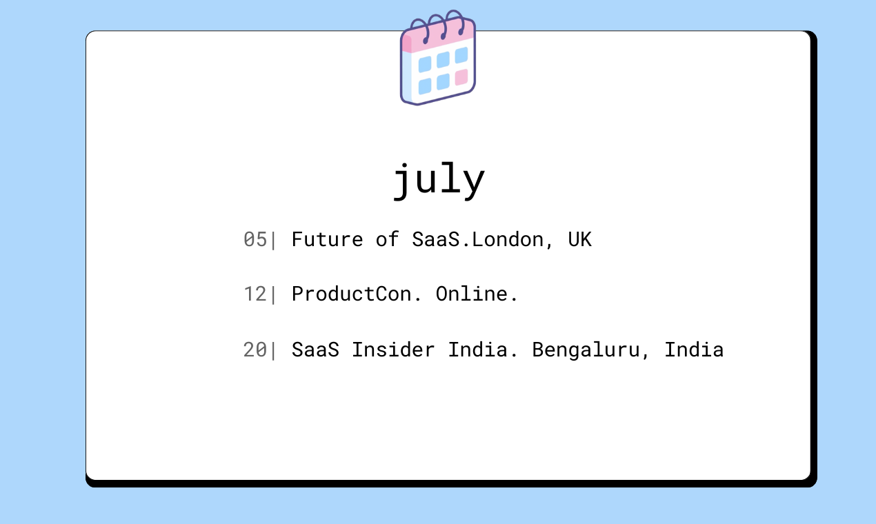 SaaS Events 2023 - Available for free in all formats - don’t miss any event media 4