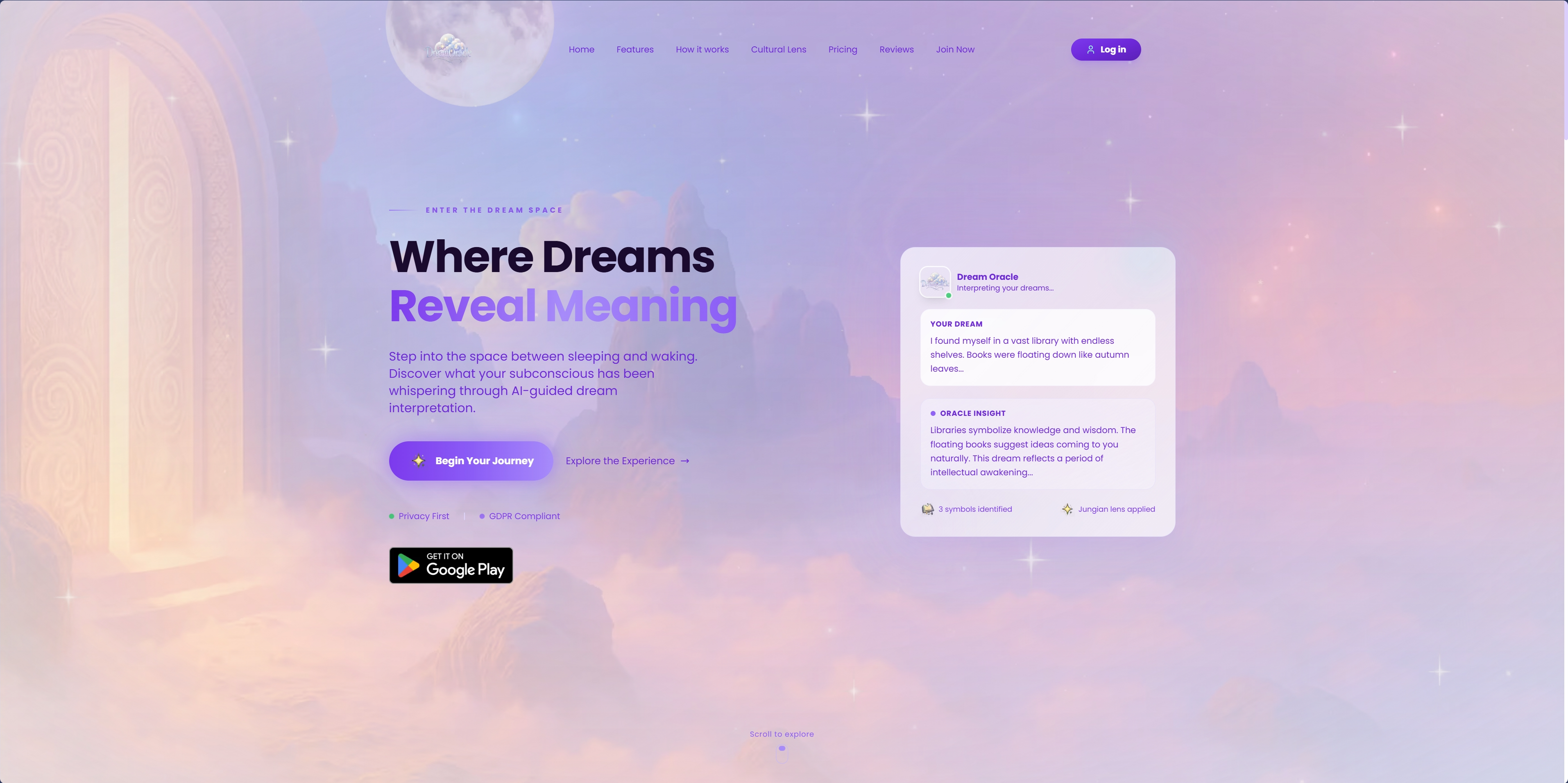 Dream Oracle AI gallery image