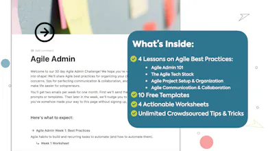 Agile Admin 30 Day Challenge gallery image