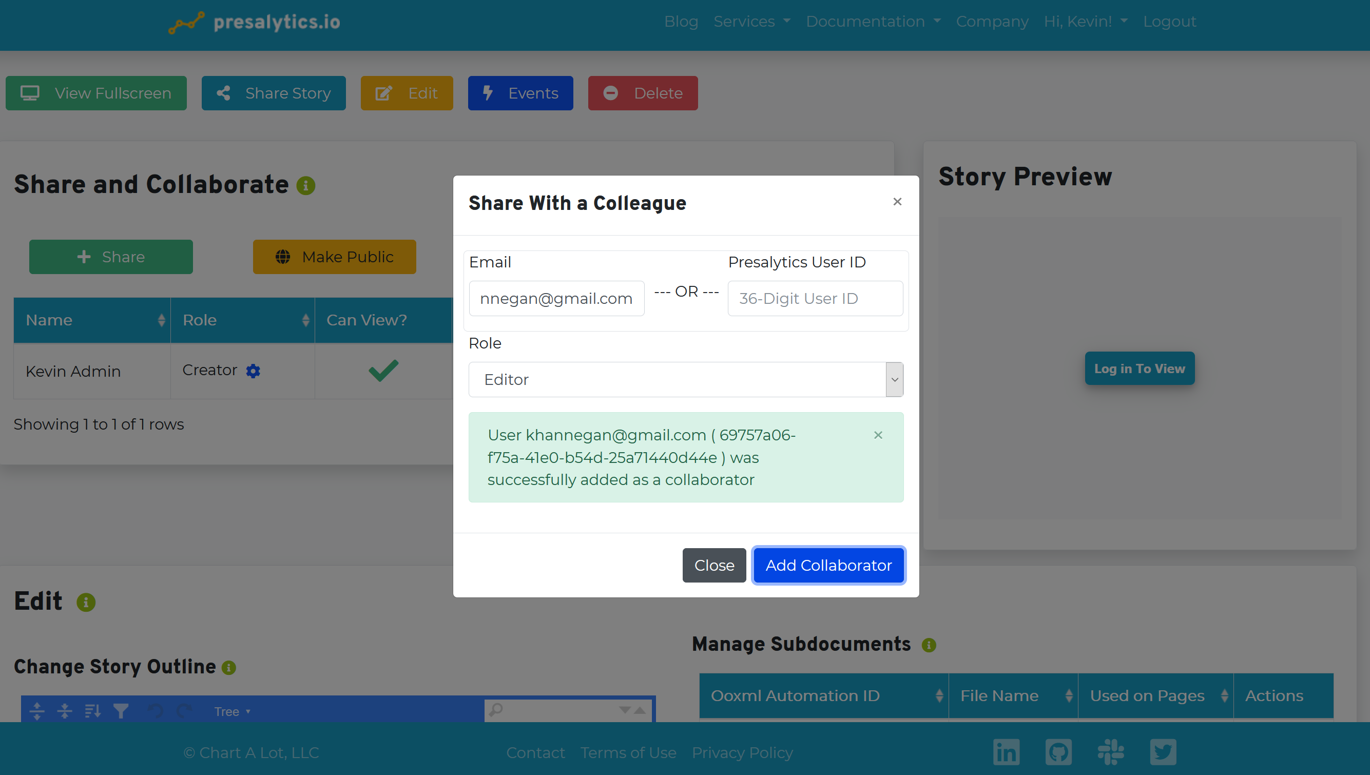 Presalytics.io gallery image