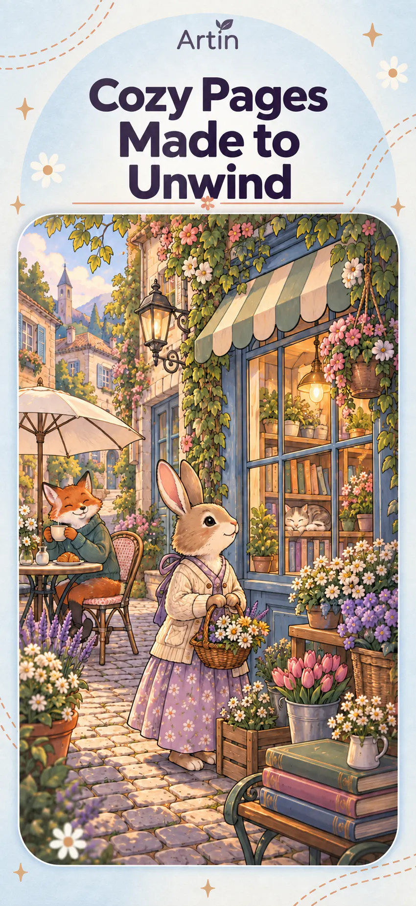 Artin: Relaxing Coloring Book gallery image