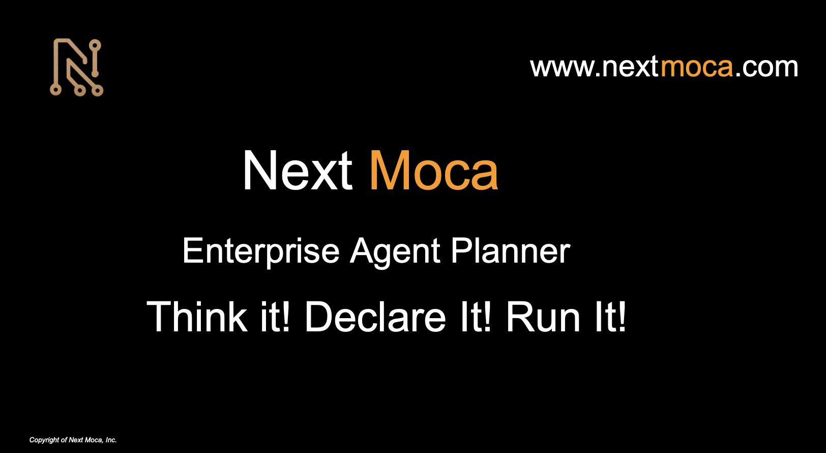 Next Moca - Enterprise Agent Planner gallery image
