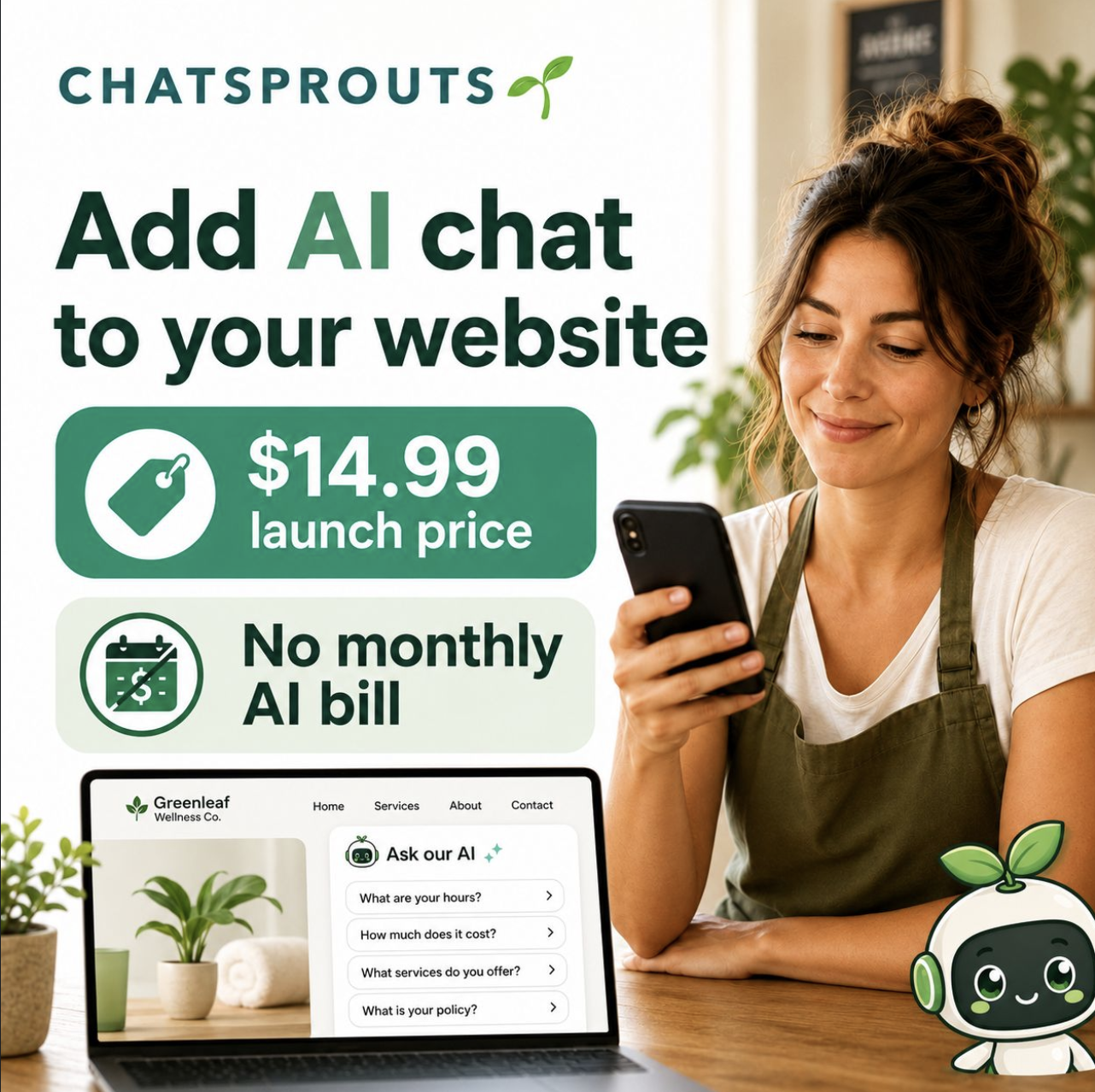 ChatSprouts: Private AI Front Desks gallery image