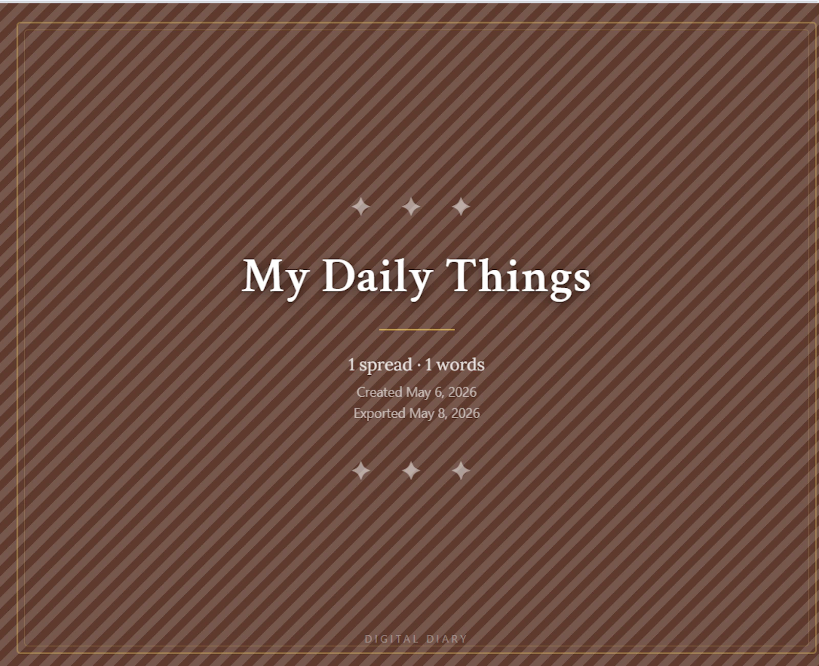 Digital Diary screenshot 6