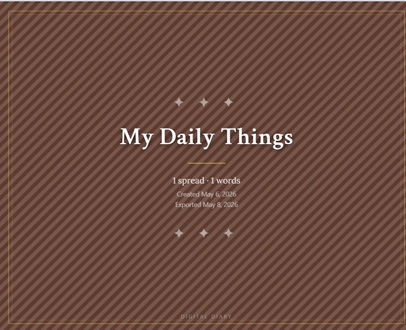 Digital Diary screenshot 6