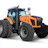 High adaptable powerful wheeled tractor