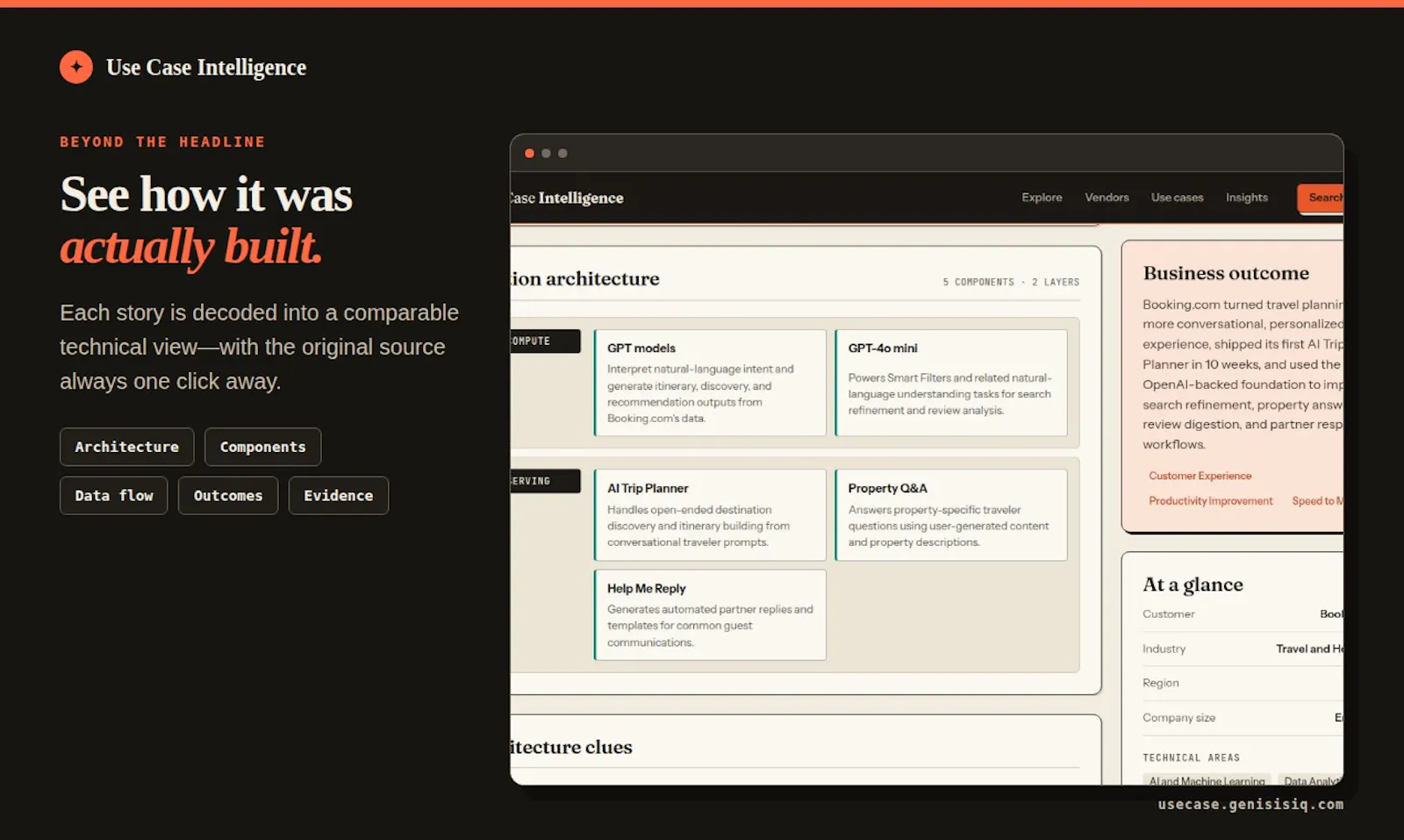Use Case Intelligence screenshot 2