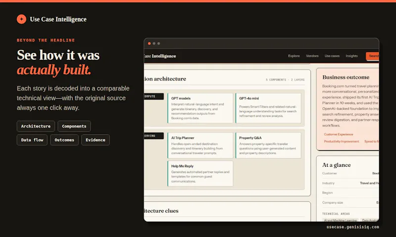 Use Case Intelligence screenshot 2