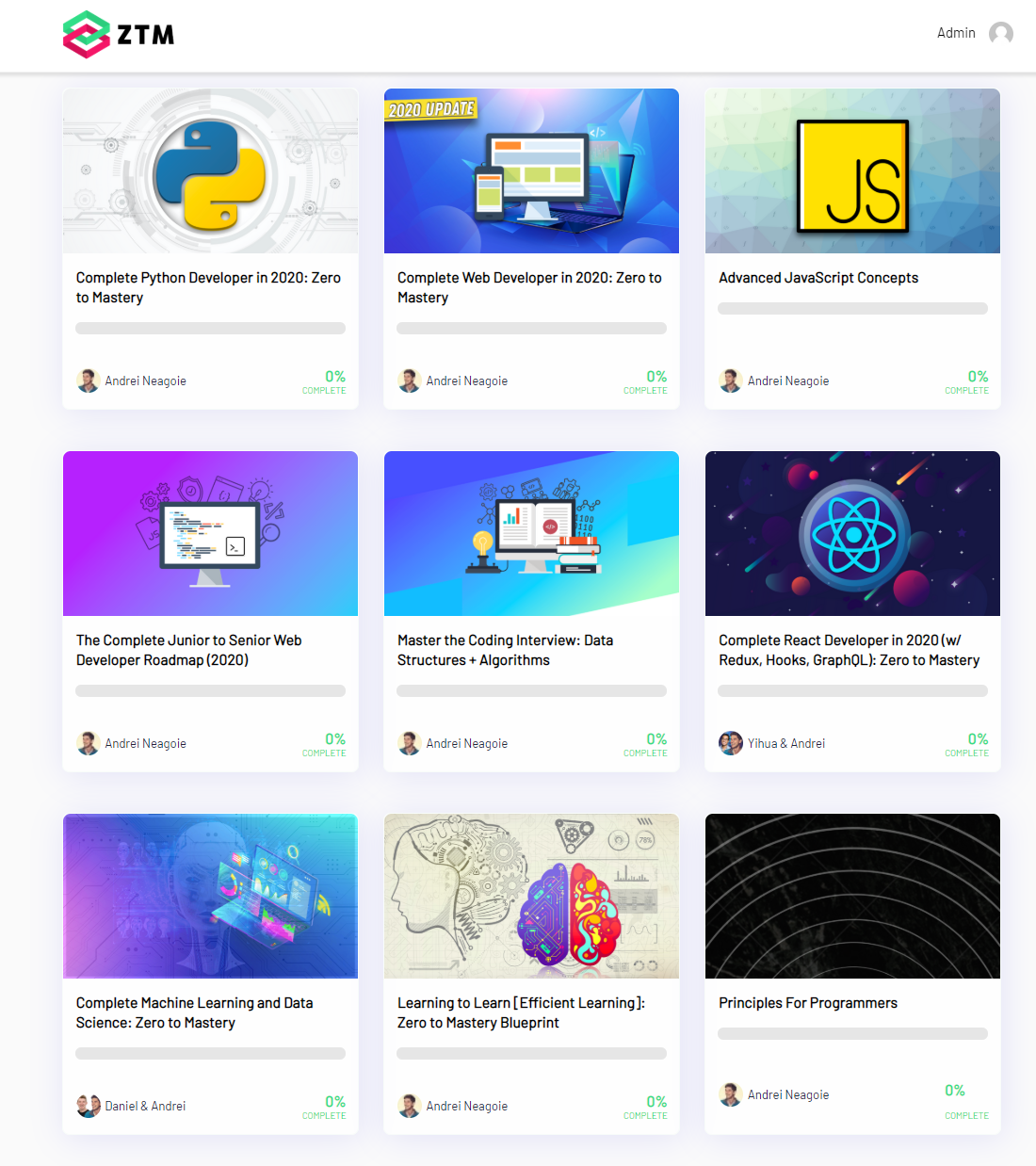 Zero To Mastery Academy gallery image