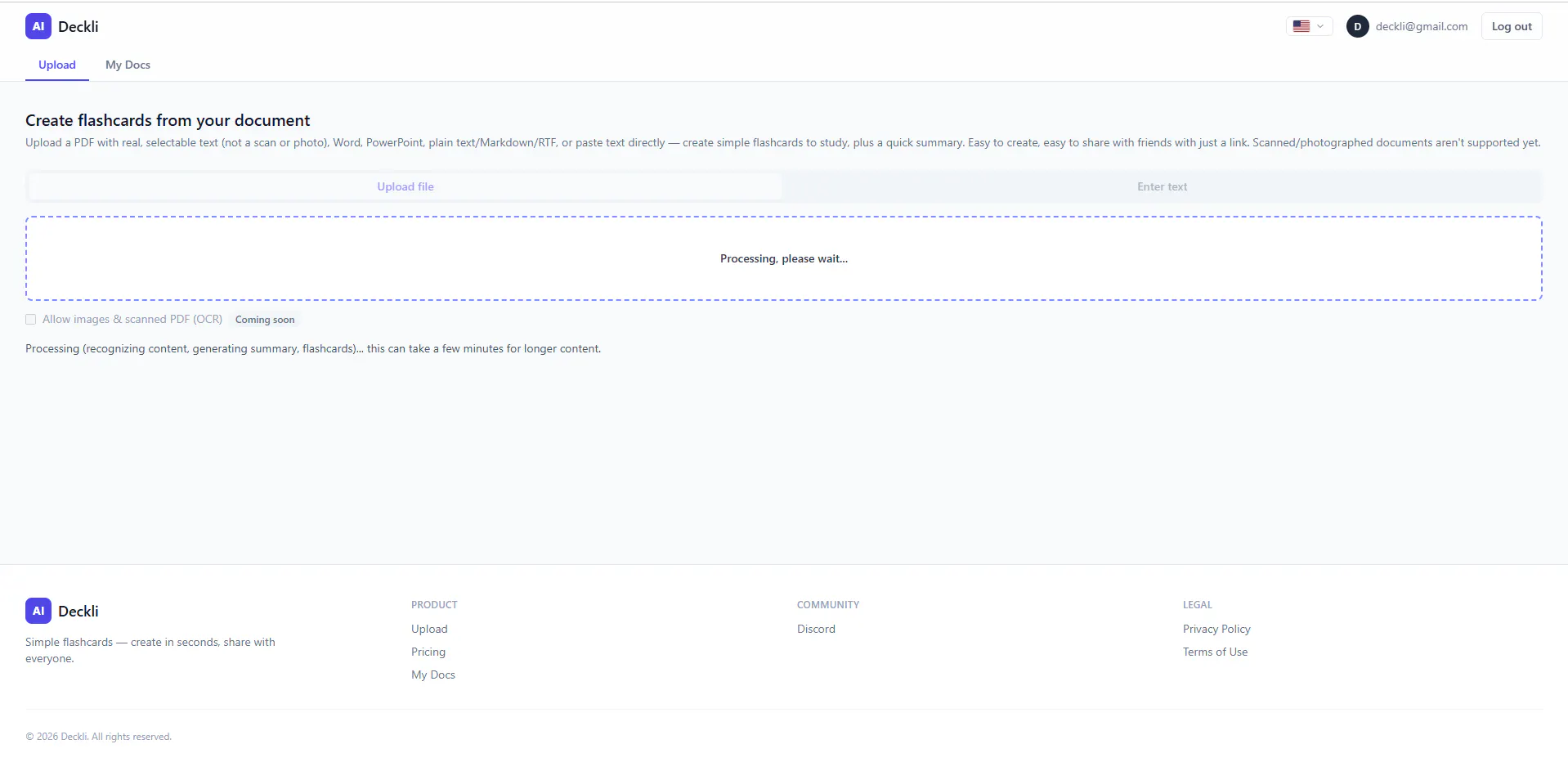 Deckli — Simple Flashcards gallery image